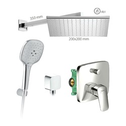 HANSGROHE + ALPI HG SET 7 - Sprchový systém pod omítku, Logis, páková baterie- kompletní sada