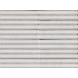 Obklad LUME White Struttura 3D SWING LUX 6x24
