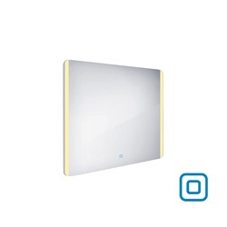 Zrcadlo NIMCO LED s podsvícením 90 x 70 cm s dotykovým senzorem