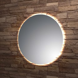 Zrcadlo ELLUX s podsvícením GLOW Kruh 70cm