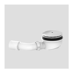 Sanit- Vaničkový sifon, Ø 90 mm, komplet, chrom