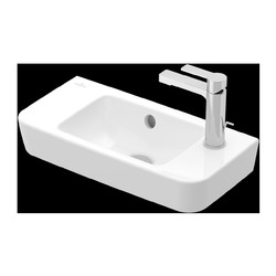 VILLEROY & BOCH Villeroy Boch O.NOVO: Umývátko 500x250 mm, otvor na baterii vpravo, bílá alpin, 4342R501