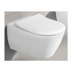VILLEROY & BOCH SUBWAY 2.0 - pack WC závesné, DirectFlush, SupraFix 3.0, biela Alpin + sedátko slimseat, softclosing 5614R201