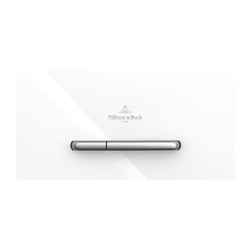 VILLEROY & BOCH Villeroy Boch ViConnect: M300 ovládací tlačítko k WC, Glass Glossy White, 922160RE