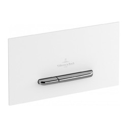 VILLEROY & BOCH Villeroy Boch ViConnect - Ovládací tlačítko plastové 253x145x20mm, bílá/chrom 92216168