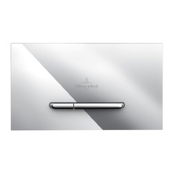 VILLEROY & BOCH Villeroy Boch ViConnect: E300 ovládací tlačítko k WC, chrom, 92218061