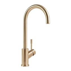 VILLEROY & BOCH Villeroy Boch - Dřezová baterie stojánková, otočné rameno „J”, zlato 92530003