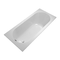 Villeroy Boch OBERON Solo: Vana 1700x750 mm, Quaryl, včetně nohou (samolepicí), bílá Alpin UBQ170OBE2V-01