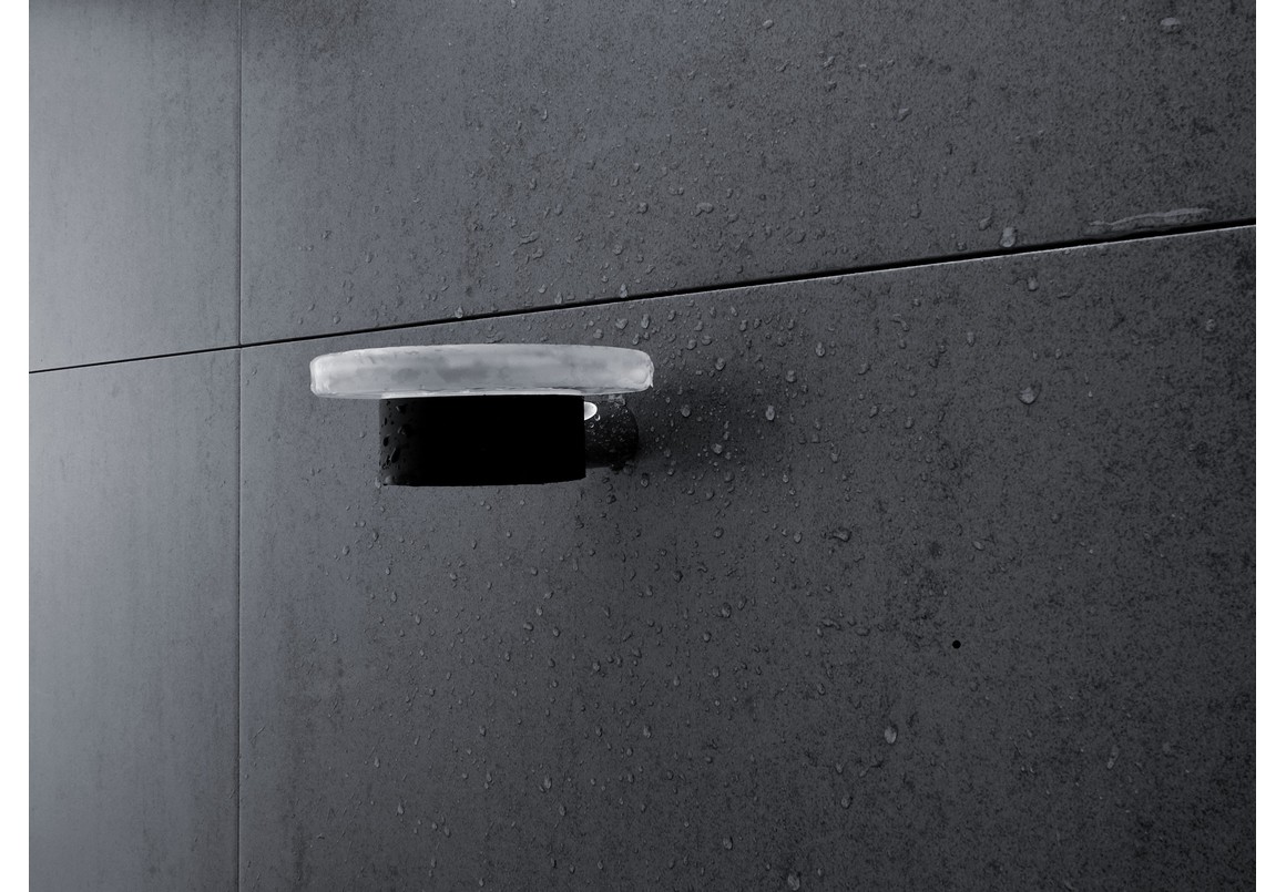 Designová série koupelnových doplňků z matovaného skla NAVA - galerie #4