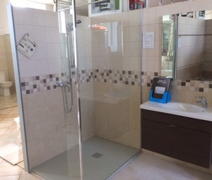 Vzorový sprchový kout Koupelny Fabián