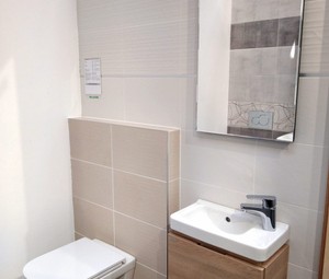 Vzorová moderní koupelna KS Liptovský Mikuláš