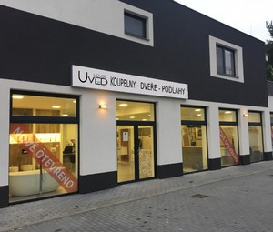 UVED HOUSE prodejna exteriér