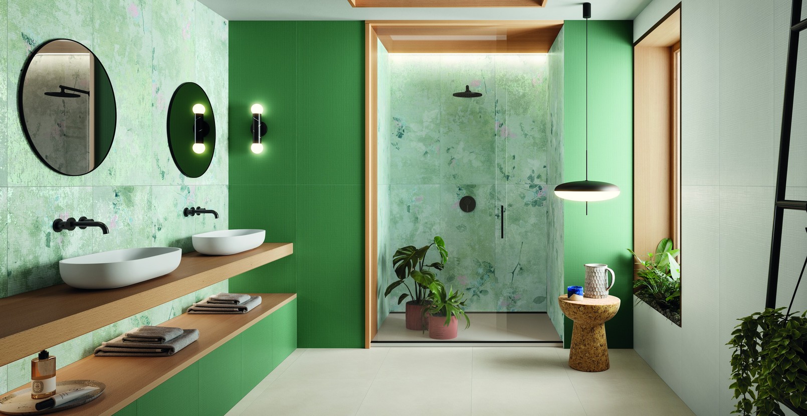 Pokojovky v koupelně – zelená oáza opravdové pohody a vytříbeného stylu