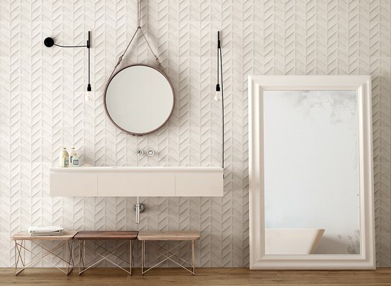 Moderní inspirace pro malou koupelnu – výběr obkladů a koupelnového nábytku má svá pravidla