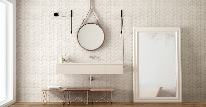 Moderní inspirace pro malou koupelnu – výběr obkladů a koupelnového nábytku má svá pravidla
