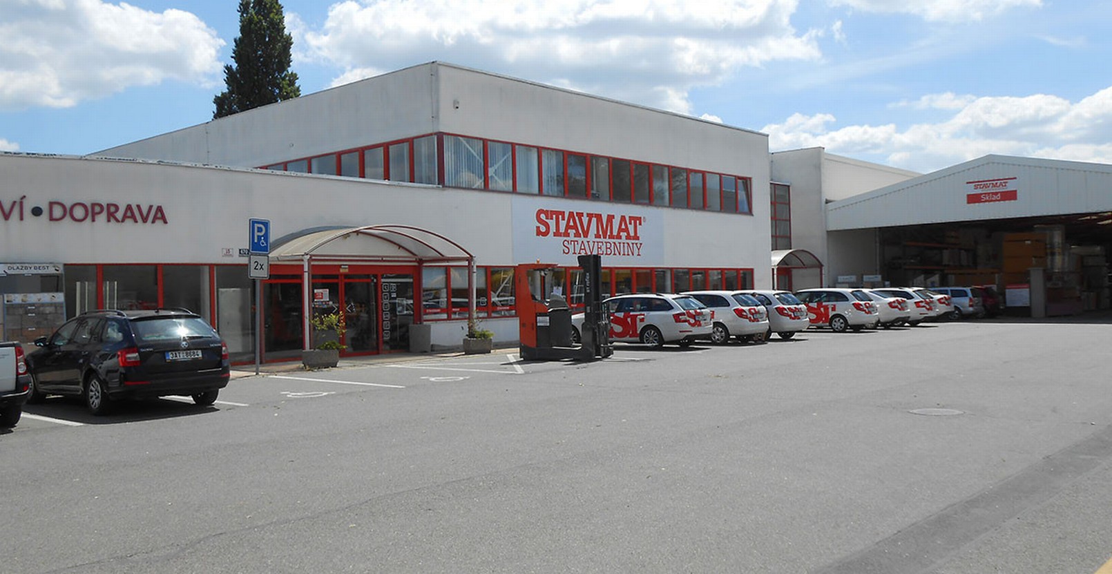 Prodejna Stavmat Brno