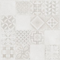 Dlažba SOLID Dekor Bílý 60x60 cm