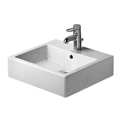Duravit Vero - Umyvadlo broušené, 50x47 cm, bílá 0454500027