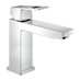 Grohe Eurocube - páková umyvadlová baterie bez odtokové garnitury, střední model, chrom 23446000