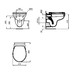 G + V 1 - set 5v1- Rapid SL pro WC + tlačítko + úchyty + závěsné WC Vima + WC sedátko - galerie #3