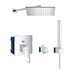 Grohe Eurocube SET 1 - Sprchový systém pod omítku, Eurocube, páková baterie- kompletní sada