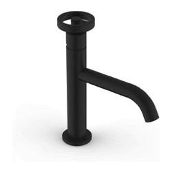 TEOREMA Program ONE - umyvadlová baterie stojánková, výška 90mm, délka ramene 145mm, černá matná P1-BD01-N0