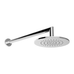 TEOREMA Program ONE - Sprchový set, hlavová sprcha Ø200mm s přípojným ramenem, komplet, chrom P1-KS02-90