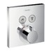 Hansgrohe ShowerSelect - Termostat pod omítku pro 2 spotřebiče 15763000 - galerie #1