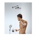 Hansgrohe Raindance Select S - Hlavová sprcha 240 2jet EcoSmart, chrom 26470000 - galerie #1