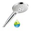 Hansgrohe Raindance Select S - Ruční sprcha 120 3jet, EcoSmart, bílá-chrom 26531400