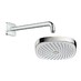 Hansgrohe Croma Select E 180 hlavová sprcha s připojením, bílá chrom 26524400 + 27446000