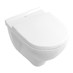 VILLEROY & BOCH O.NOVO - COMBI PACK WC závesné DirectFlush + sedátko s poklopom SoftClosing, biela Alpin 5660HR01