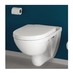 O.NOVO - COMBI PACK WC závesné DirectFlush + sedátko s poklopom SoftClosing, biela Alpin 5660HR01 - galerie #1