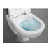 O.NOVO - COMBI PACK WC závesné DirectFlush + sedátko s poklopom SoftClosing, biela Alpin 5660HR01 - galerie #5