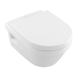 VILLEROY & BOCH ARCHITECTURA - COMBI PACK WC závesné DirectFlush + sedátko s poklopom SoftClosing, biela Alpin