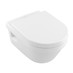 ARCHITECTURA - COMBI PACK WC závesné DirectFlush+sedátko s pokl.SoftClosing, biela Alpin CeramicPlus 5684HRR1 - galerie #4