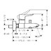 Hansgrohe Metris - Vanová baterie nástěnná, chrom 31480000 - galerie #1