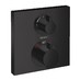 Hansgrohe Ecostat Square - Termostatická baterie pod omítku pro dva spotřebiče, matná černá 15714670 - galerie #1