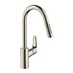 Hansgrohe Focus - Páková dřezová baterie, vzhled nerezu 31815800