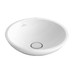 VILLEROY & BOCH Villeroy Boch LOOP & FRIENDS: umyvadlo na desku, průměr 430mm bez plochy pro baterii, bílá Alpin, 51440101