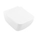 VILLEROY & BOCH VENTICELLO - COMBI PACK WC závesné DirectFlush + sedátko SlimSeat SoftClosing, biela Alpin 4611RS01 - galerie #1