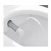 Villeroy Boch ViClean-I 100: sprchové WC, WC mísa bez splachovacího kruhu s bidetová sedátkem, bílá alpin CeramicPlus, V0E100R1 - galerie #4