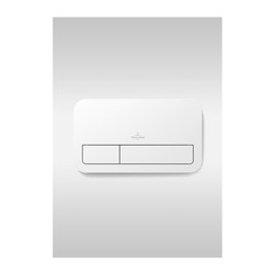 VILLEROY & BOCH Villeroy Boch ViConnect: E200 ovládací tlačítko k WC, bílé, 92249068