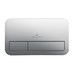 VILLEROY & BOCH Villeroy Boch ViConnect: E200 ovládací tlačítko k WC, chrom matný, 92249069
