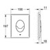 Grohe 38588 / SET - Rapid SL pro WC - bytové jádro + tlačítko - 2v1 - galerie #3