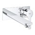 Grohe Lineare - Páková umyvadlová baterie pod omítku, dvouotvorová, výtok 207mm, chrom 23444001 - galerie #1