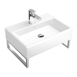 VILLEROY & BOCH Villeroy Boch MEMENTO: umyvadlo 600x420mm pro 1-otvorovou baterii, bílá Alpin, 51336001