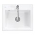 VILLEROY & BOCH Villeroy Boch SUBWAY: keramický dřez, umyvadlo, 600x510mm pro 1-otvorovou baterii, bílá Alpin CeramicPlus, 330901R1