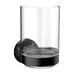 Emco Round - Držák s pohárem, montáž pomocí lepení nebo vrtání, černá 432013300 - galerie #3