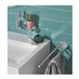 Emco Round - Nástěnný dávkovač mýdla, montáž pomocí lepení nebo vrtání, černá 432113300 - galerie #3